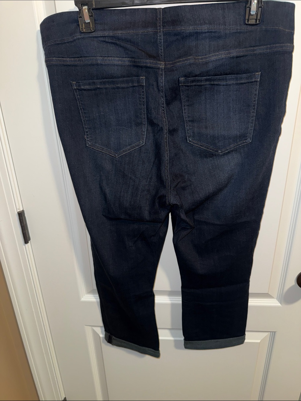 Liverpool Dark Wash Cropped Ankle Jeans - Picture 2 of 3
